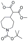 2-(1-TERT-BUTOXYCARBONYL-AZEPAN-4-YL)-MALONIC ACID DIMETHYL ESTER Struktur