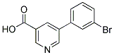 5-(3-BROMOPHENYL)NICOTINIC ACID Struktur