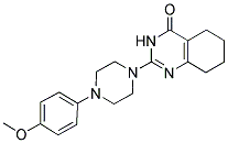 2-[4-(4-METHOXYPHENYL)PIPERAZIN-1-YL]-5,6,7,8-TETRAHYDROQUINAZOLIN-4(3H)-ONE Struktur