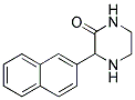 3-NAPHTHALEN-2-YL-PIPERAZIN-2-ONE Struktur