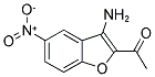 1-(3-AMINO-5-NITRO-BENZOFURAN-2-YL)-ETHANONE Struktur