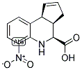 (3AR,4S,9BS)-6-NITRO-3A,4,5,9B-TETRAHYDRO-3H-CYCLOPENTA[C]QUINOLINE-4-CARBOXYLIC ACID Struktur