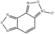 [1,2,5]THIADIAZOLO[3',4':3,4]BENZO[1,2-C][1,2,5]OXADIAZOLE 3-OXIDE Struktur