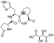 PGLU-HIS-PRO-NH2 TARTRATE Struktur