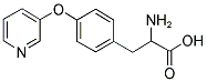 2-AMINO-3-(4-(PYRIDIN-3-YLOXY)PHENYL)PROPANOIC ACID Struktur