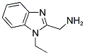 (1-ETHYL-1H-BENZIMIDAZOL-2-YL)METHYLAMINE Struktur