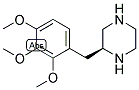 (S)-2-(2,3,4-TRIMETHOXY-BENZYL)-PIPERAZINE Struktur