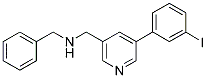 N-BENZYL-1-[5-(3-IODOPHENYL)PYRIDIN-3-YL]METHANAMINE