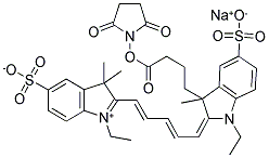 FLUORESCENT RED 647 REACTIVE Struktur