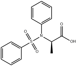 N-PHENYL-N-(PHENYLSULFONYL)ALANINE, 1562417-33-7, 結(jié)構(gòu)式