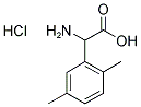 AMINO-(2,5-DIMETHYL-PHENYL)-ACETIC ACID HCL Struktur