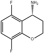 (R)-5,8-DIFLUORO-CHROMAN-4-YLAMINE Struktur