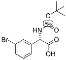 (S)-(3-BROMO-PHENYL)-TERT-BUTOXYCARBONYLAMINO-ACETIC ACID Struktur