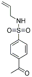 4-ACETYL-N-ALLYLBENZENESULFONAMIDE Struktur