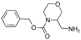 3-AMINOMETHYL-MORPHOLINE-4-CARBOXYLIC ACID BENZYL ESTER Struktur