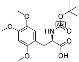 (R)-2-TERT-BUTOXYCARBONYLAMINO-3-(2,4,5-TRIMETHOXY-PHENYL)-PROPIONIC ACID Struktur