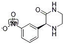 (S)-3-(3-NITRO-PHENYL)-PIPERAZIN-2-ONE Struktur