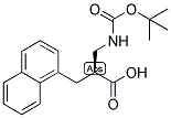 (S)-2-(TERT-BUTOXYCARBONYLAMINO-METHYL)-3-NAPHTHALEN-1-YL-PROPIONIC ACID Struktur