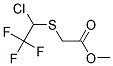 METHYL [(1-CHLORO-2,2,2-TRIFLUOROETHYL)THIO]ACETATE Struktur