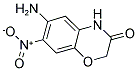 6-AMINO-7-NITRO-2H-1,4-BENZOXAZIN-3(4H)-ONE Struktur