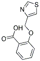 2-(1,3-THIAZOL-4-YLMETHOXY)BENZOIC ACID Struktur