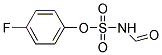 4-FLUOROPHENYL FORMYLSULFAMATE Struktur