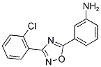 3-[3-(2-CHLORO-PHENYL)-[1,2,4]OXADIAZOL-5-YL]-PHENYLAMINE Struktur