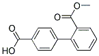 2'-(METHOXYCARBONYL)[1,1'-BIPHENYL]-4-CARBOXYLIC ACID Struktur