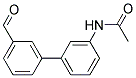 N-(3'-FORMYL[1,1'-BIPHENYL]-3-YL)ACETAMIDE Struktur