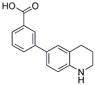 3-(1,2,3,4-TETRAHYDRO-QUINOLIN-6-YL)-BENZOIC ACID Struktur