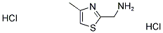 C-(4-METHYL-THIAZOL-2-YL)-METHYLAMINE DIHYDROCHLORIDE Struktur