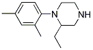 2-ETHYL-1-(2,4-DIMETHYLPHENYL)PIPERAZINE Struktur