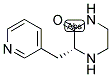 (R)-3-PYRIDIN-3-YLMETHYL-PIPERAZIN-2-ONE Struktur