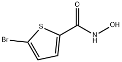 5-BROMO-N-HYDROXYTHIOPHENE-2-CARBOXAMIDE Struktur