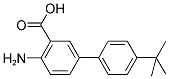 4-AMINO-4'-TERT-BUTYL[1,1'-BIPHENYL]-3-CARBOXYLIC ACID Struktur