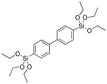 4,4'-BIS(TRIETHOXYSILYL)BIPHENYL Struktur