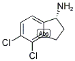 (R)-4,5-DICHLORO-INDAN-1-YLAMINE Struktur