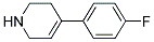 4-(4-FLUORO-PHENYL)-1,2,3,6-TETRAHYDRO-PYRIDINE Struktur