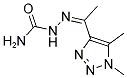 (1Z)-1-(1,5-DIMETHYL-1H-1,2,3-TRIAZOL-4-YL)ETHAN-1-ONE SEMICARBAZONE Struktur