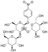 4-NITROPHENYL 2,3-DI-O-(BETA-D-GLUCOPYRANOSYL)-BETA-D-GLUCOPYRANOSIDE Struktur