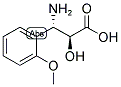 3-(S)-AMINO-2-(S)-HYDROXY-3-(2-METHOXY-PHENYL)-PROPIONIC ACID Struktur