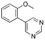 5-(2-METHOXYPHENYL)PYRIMIDINE Struktur