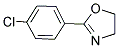2-(4-CHLOROPHENYL)-4,5-DIHYDRO-1,3-OXAZOLE Struktur