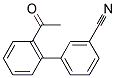 2'-ACETYL[1,1'-BIPHENYL]-3-CARBONITRILE Struktur