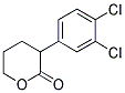 3-(3,4-DICHLORO-PHENYL)-TETRAHYDRO-PYRAN-2-ONE Struktur