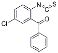 (5-CHLORO-2-ISOTHIOCYANATOPHENYL)(PHENYL)METHANONE Struktur