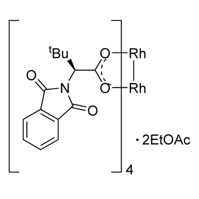 DIRHODIUM TETRAKIS[N-PHTHALOYL-(S)-TERT-LEUCINATE] BIS(ETHYL ACETATE) ADDUCT