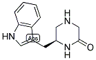 (S)-6-(1H-INDOL-3-YLMETHYL)-PIPERAZIN-2-ONE Struktur