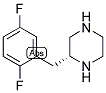 (R)-2-(2,5-DIFLUORO-BENZYL)-PIPERAZINE Struktur