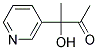 3-HYDROXY-3-(3-PYRIDINYL)-2-BUTANONE Struktur